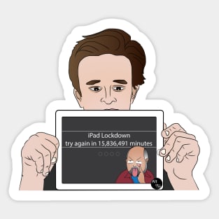 Kim’s Convenience Gerald iPad Lockdown Sticker